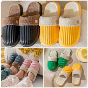 Chinelos Home Mulheres Mens Destacável Pele Inverno Quente À Prova de Água Sandle Não-Slipe Algodão Senhoras Forro de Pelúcia Sandália Espuma de Memória Casais Sapatos Macios