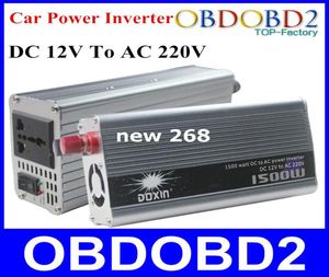 Qualità DOXIN 1500W Adattatore inverter di alimentazione per auto Porta USB Caricatore da 1500 WATT Convertitore di tensione CC da 12 V a CA 220 V per uso domestico2159142