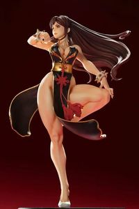 Bishoujo heykeli chun li savaş kostümü pvc aksiyon figürü koleksiyon modeli oyuncaklar 240127