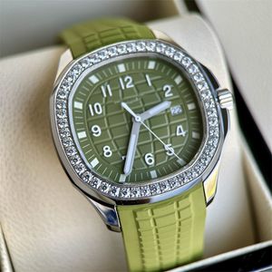 Zegarek zegarek zegarek wysokiej jakości męski (PP) Projekt 5267-200A Diamentowy stal nierdzewna Automatyczna obudowa w kształcie lufy w kształcie lufy
