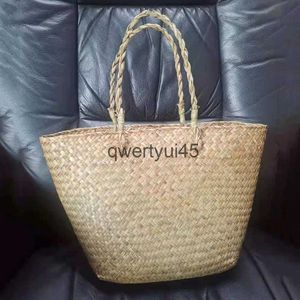 Umhängetaschen andmade Womens andbags Bamboo Woven Female Soulder Bag Summer Straw Beac Sopper Baskets Boemian Raan ToteH24218