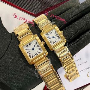 U1 Toppkvalitet AAA Designer Luxury Gold Watch Tank Women Catier Panthere Watches Diamond For Woman Quartz Movement High Quality Montres de Ultra Thin armbandsur