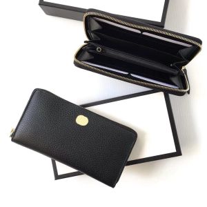 Mirror Quality Designer Long Wallet Card Holders Marmont Wallets Men Organizer Coin Purses Ophidia Cardholder Luxurys Women Zippy Leather Interior Slots Key Pouch