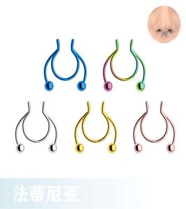 New selling stainls steel jewelry clip nose ring0123453358617