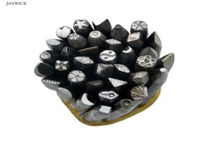 36 peças ferramenta de artesanato diy perfuradores de aço flor perfurador carimbo fabricação de joias3485003