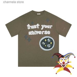 Men's T-Shirts Trust Your Universe BROKEN PLANET T Shirt Men Women Best Quality Casual Top Tees T-shirt T240218