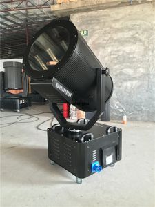 2 con flightctase 7000W potente luce allo xeno per esterni ricerca luce cielo fascio di luce luce inseguitore del cielo