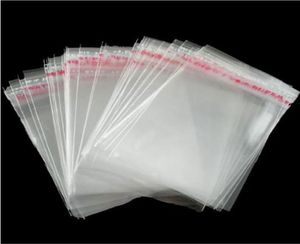 MIC Neue 15x24cm 200pcslot Klare Selbstklebende Dichtung Plastiktüten Schmuck verpackung verkauf Artikel9821824