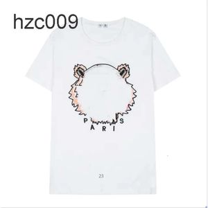 2024New Luxury Designer Kenzos Tshirt Mens Tshirts Mens Designer Womens Tshirt Summer Streetwear Short Sleeve Tiger Head Asian SizeOSR4