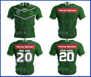 2020 2021 Yeni Maori All Stars Rugby Jersey Home Jersey League Shirt Tayland Kalite Rugby Forma Gömlek S5XL8372904