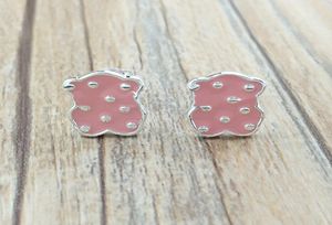 Pendientes Face De Plata Stud Bear Jewelry 925 Sterling Silver earrings Fits European Jewelry Style Gift Andy Jewel 6126335604382166