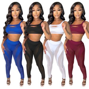 Damen Zweiteilige Hose Damen Herbst Sexy Mode Eng Bedruckt Langarm Rundhals Freizeit Sport Set