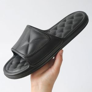 Designer män kvinnor tofflor mode eva flip flop sandaler marinblå grå dimma mörkgrå svart harts gul orange rosa mens kvinnor utomhus strand toffel sandal