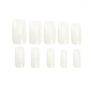 False Nails 500st Natural Style Fake Color Artificial Fler Nail Tips Drop Delivery Health Beauty Art Salon Otclr