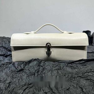 Włoskie torby na zbawcze długie torebki szczupłe z unikalną designem oryginalna skórzana torba damska i małe kwadratowe torebki projektanci 231015
