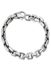 Bracciale color argento sterling 925 Bracciale da uomo con catena a maglia alta polacca per gioielli da uomo vintage punk rock biker9822581