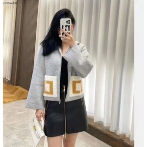 New Women's Sweaters Casual Knitted Sweater Zipper Cardigan Womens Designer Brand Sweaters