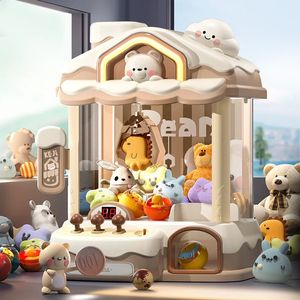 Wltoys Puppenautomat, münzbetriebenes Spiel, Mini-Klauenfangspielzeug, Maschinen, Puppen, Süßigkeiten, Kinder, interaktives Spielzeug, Geschenke 240123