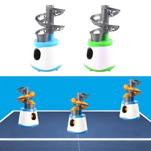 Mini Table Tennis Robot Training Automatic Pingpong Ball Machine Launcher 240126