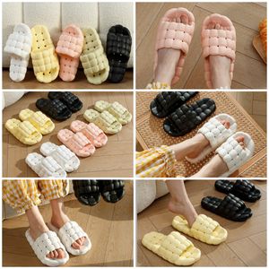 Free Shipping Slippers Home Shoes Slide Bedroom Shower Room Warm Plush Living Room Softy Wearing Slipper Ventilate Woman Men white yellow black green white