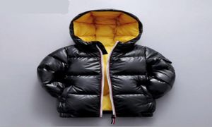 Meninos para baixo parkas inverno crianças casuais grossos casacos hoodies para bebê infantil quente outerwear criança jaqueta roupas meninas crianças tops5293035