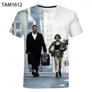 Magliette da uomo Leon The Professional 3D Printing T-shirt multifunzionale estiva da donna Personalità per bambini Harajuku Casual Short