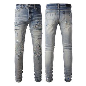 Jeans masculinos ksubi jeans mens designer jeans roxo para homens jeans com buracos homem perna reta zíper amari hip hop motociclistas motocicleta verdadeiro jeans