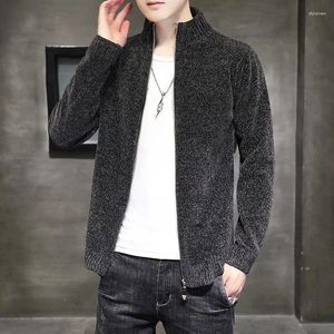 Erkek Sweaters Adam Giysisi Ceket Ceket Erkekler İçin Örme Siyah No Hoodie Hardigan Korece 2024 Sonbahar Bulbalı Bahar X Tasarımcı Lüks Çirkin
