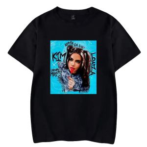 Herr t-shirt mode kimberly loaiza roliga tshirt män sommar avslappnad man thirt hipster hip-hop tee shirt homme streetwear