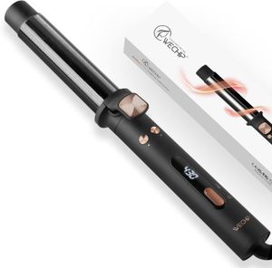 WeChip Self-Rotating Curling Iron, 1.25 inches auto curling tool