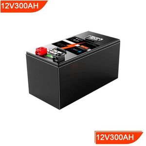 Electric Vehicle Batteries Lifepo4 Battery Has A Built-In Bms Display Sn Of 12V 300Ah Which Can Be Customized. It Is Suitable For Go Dh7M6