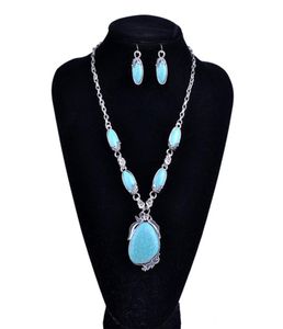 New national style Turquoise accessories Pendant Gift fashion Necklace jss8163576177