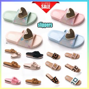 Designer Casual Platform -collision headband Slippers Men Woman wear resistant anti Leather soft soles sandals Flat Summer Beach Size 36-40