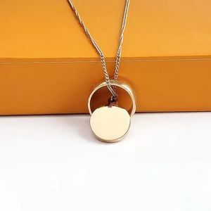 2024 Designer jewelry necklaces women silver pendent mens necklace womens pendants ladies chains luxury jewlery girlfriendq11