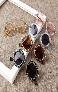 MYT0119 Sunblock Vintage Children Sunglasses Steampunk Bee Kids Sunglasses Boys And Girls Round Sun Glasses Oculos3653208