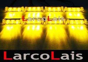 8x3 24 LED Strobe Flash Avvertimento Lampada per camion per auto Lampeggiante vigili del fuoco 8x3LED 24LED 5 colori6416259