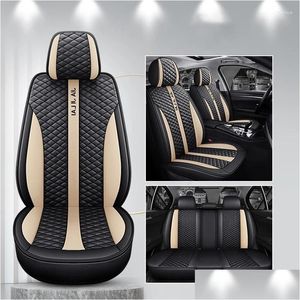 Car Seat Covers Ers Fl Set For Great Wall Poer Leather Interior Accessories Drop Delivery Automobiles Motorcycles Otzjv
