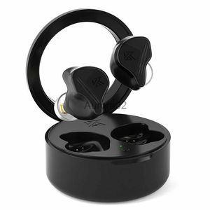 Mobiltelefonörlurar KZ VXS TWS Bluetooth-kompatibel 5.2 Trådlös Hybrid HiFi-spel Eörlärar Touch Control Noise Ceranking Sport Headset YQ240219