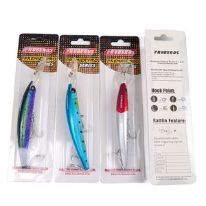 Big Game Minnow Fishing Bait Lure 17cm 27G 10Colors Swimming Djup 1 5-3 5m Saltvatten Crankbaits Walleye Bass Artificial Hard Bait2886