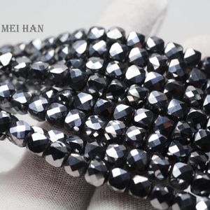 Loose Gemstones Meihan Natural Terahertz 4.5mm Faceted Cube Beads Stone Gem For Jewelry Making Desgin DIY Bracelet Necklace