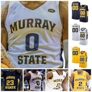 Racers Basketball Jersey 11 Justin Morgan 13 Kenny White 14 Brian Moore Jr. 22 Sam II Custom Ed College Mens Youth Murray State Jerseys