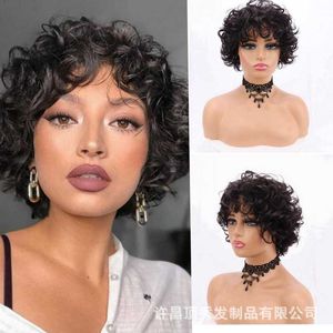 Highlighter lace front Human Hair Fake Women's Hair Body Wave Colorful wig Loose deep wave clear synthetic lace front wig11