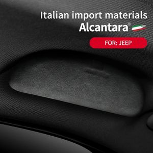 Suitable for Alcantara Guide Freeman Flip Fur Spectacle Case Dedicated Car Sunglasses Storage Rack 240118