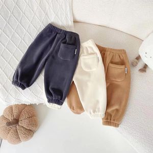 Trousers Korean Clothes Loungewear Girl From 2 To 7 Years Tiny Cottons Kids Winter 2024 Warm Sweatshirt Pants For Children