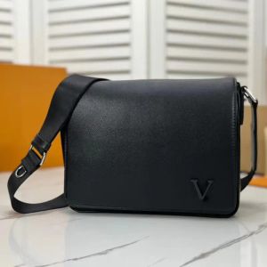 Projektant modny luksusowa torba komunikatorowa klasyczna klapa crossbody unisex torebki