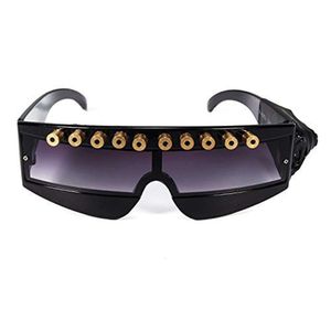 Sonnenschutz, roter Laserschutz, leuchtende Lazer-LED-Schutzbrille, Nachtclub, Halloween, fluoreszierende Bühnen-Requisiten, Beleuchtung, Partyzubehör, klassische Mode