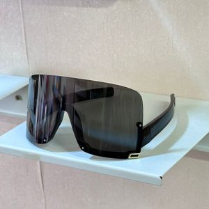 Óculos de sol pretos com máscara grande, armação de sol para homens e mulheres, óculos de verão sonnenbrille, gafas de sol uv400, com caixa