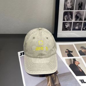 Washed Baseball Cap Designer Denim Ball Cap For Women Letter Design Men's Caps Fashion Trend Hats