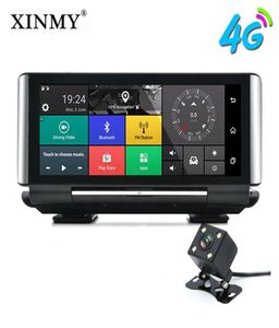 7 Polegada hd 1080p lente dupla filmadora 4g 3g rede carro dvr adas android navegação gps bluetooth wifi 2gb32gb memória7626599