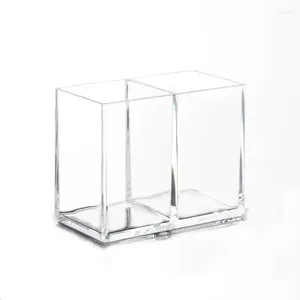 Scatole portaoggetti Rossetto Espositore per trucco Supporto in acrilico Pennello per sopracciglia Astuccio per matite Cosmetico Diamante Bagno Organizer